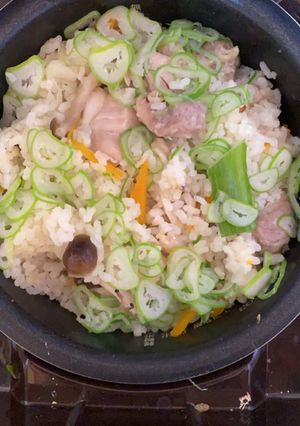 シンガポールチキンライス風炊き込みご飯-レシピのメイン写真