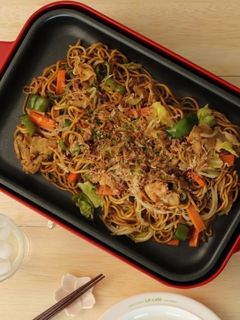 ブルーノで作ろう♡簡単ソース焼きそば-レシピのメイン写真