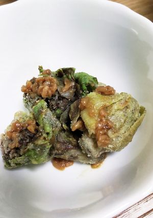 ふきのとうの醤油麹和え-レシピのメイン写真