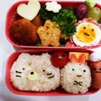 すみっコぐらしキャラ弁えびふらいのしっぽ