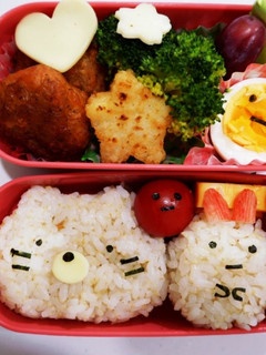 すみっコぐらしキャラ弁えびふらいのしっぽ-レシピのメイン写真