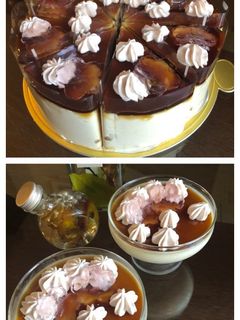 ほうじ茶きな粉ムースケーキ-レシピのメイン写真
