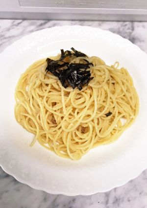 シュガーレディでつくる明太子パスタ-レシピのメイン写真