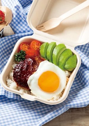 ロコモコ丼-レシピのメイン写真