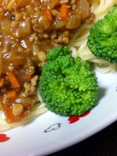 簡単!すぐ食べられる濃厚ミートソース-レシピのメイン写真