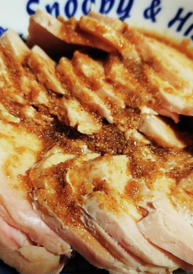 簡単！しっとり鶏むね肉の中華だれ！-レシピのメイン写真