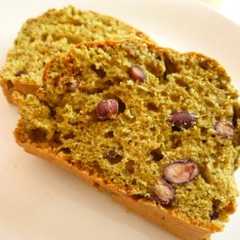 รูปของ お茶と小豆のパウンドケーキ