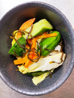 野菜の塩昆布一夜漬け-レシピのメイン写真
