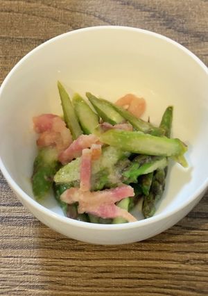 アスパラとベーコンのレモン炒め-レシピのメイン写真