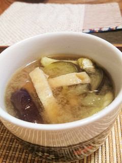 那須と油揚げのお味噌汁-レシピのメイン写真