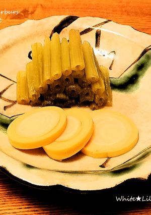 春の恵み⭐ビールで作る蕗のお浸し～料亭風-レシピのメイン写真
