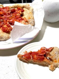 簡単!全粒粉でマリナーラ風ピザ♪-レシピのメイン写真