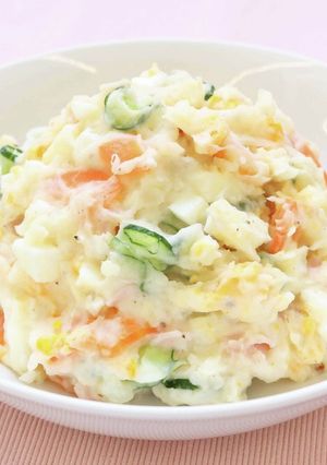 すし酢を使って◎春野菜のポテトサラダ-レシピのメイン写真
