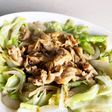 新玉ねぎと新キャベツ カレー炒め