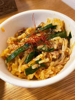 炊飯器で!ビビンバ風炊き込みご飯!-レシピのメイン写真