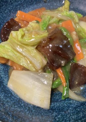 動物性不使用!大豆ミートの八宝菜-レシピのメイン写真