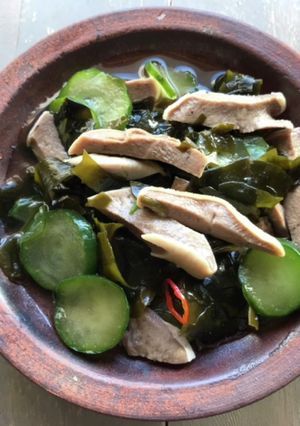 豚タンの酢の物-レシピのメイン写真