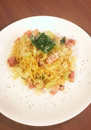 超簡単！セロリのペペロンチーノ-レシピのメイン写真