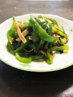 ピーマンとベーコンの炒め物-レシピのメイン写真