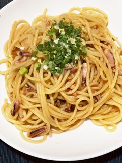 塩辛パスタ-レシピのメイン写真