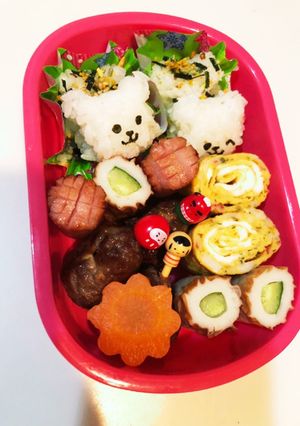 6歳娘学童お弁当　子供のお弁当-レシピのメイン写真