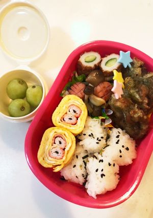 6歳の学童お弁当 子供のお弁当-レシピのメイン写真