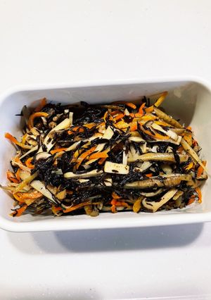 ほったらかし時短!みんな大好きひじき煮-レシピのメイン写真