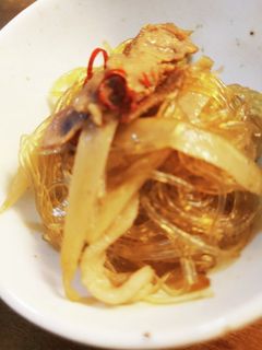 春雨と牛蒡の甘辛炒め煮-レシピのメイン写真