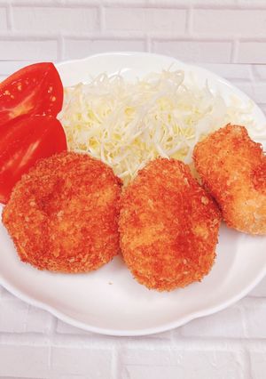 超簡単!明太クリチコロッケ-レシピのメイン写真