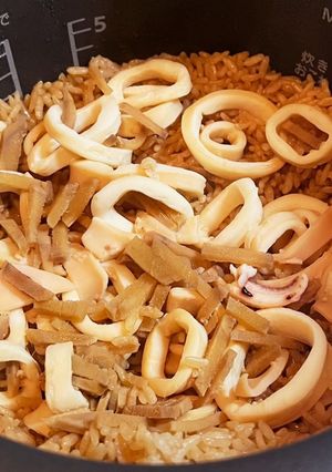 簡単イカ飯-レシピのメイン写真