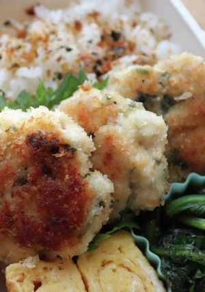 お弁当用☆ずぼら！梅しそ鶏ささみフライ-レシピのメイン写真