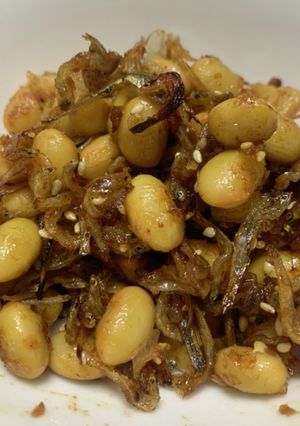 大豆とジャコの味噌炒め-レシピのメイン写真