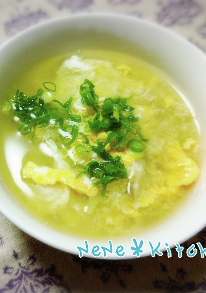 KALDIのスープの素でお手軽卵スープ-レシピのメイン写真