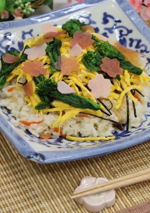 梅風味のちらし寿司-レシピのメイン写真