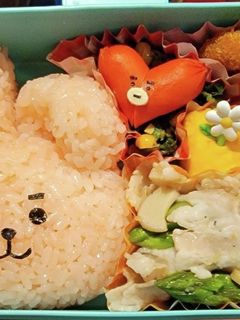 BT21 COOKY おにぎり弁当!-レシピのメイン写真