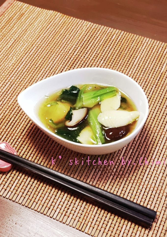 胃腸に優しい☆筍と小松菜の とろっと煮-レシピのメイン写真