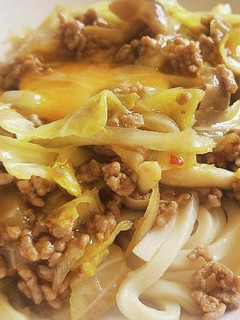 簡単中華風 麻婆あんかけうどん-レシピのメイン写真