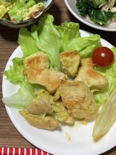 カレーマヨチキン-レシピのメイン写真