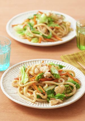 極雅焼きうどん-レシピのメイン写真