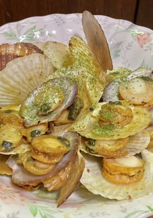 小さいホタテのバター醤油-レシピのメイン写真