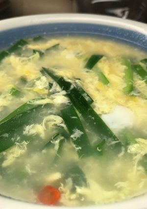 にらたまスープ-レシピのメイン写真