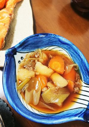 甘くない♪しょっぱくないおつまみ肉じゃが-レシピのメイン写真