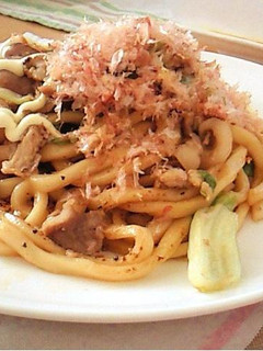 レタス♡シャキシャキ♪焼きうどん-レシピのメイン写真