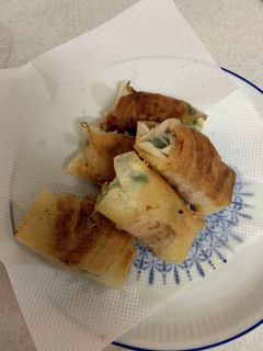ほうれん草と豚バラ肉のチーズ春巻き-レシピのメイン写真