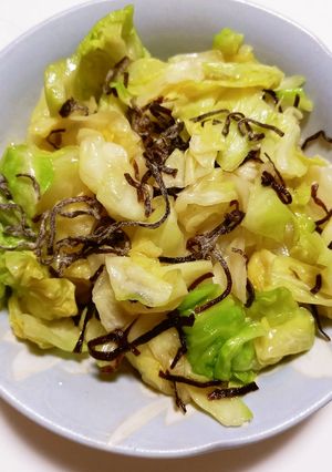 大量消費！お箸が止まらない塩昆布キャベツ-レシピのメイン写真