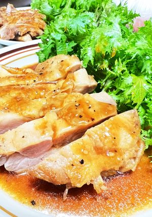フライパンで超簡単！鶏ももの蒸し焼き-レシピのメイン写真