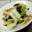 白菜とタ-菜の漬け物
