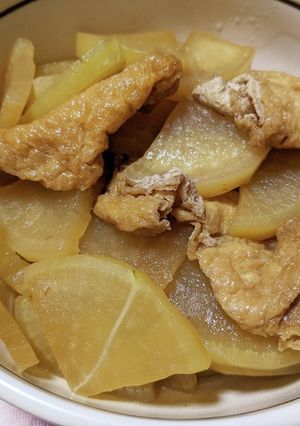 大根と油揚げの含め煮-レシピのメイン写真