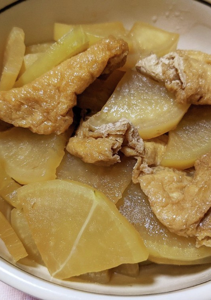 大根と油揚げの含め煮-レシピのメイン写真