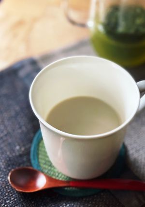 玉露茶豆乳オーレ　煎茶豆乳オーレも-レシピのメイン写真